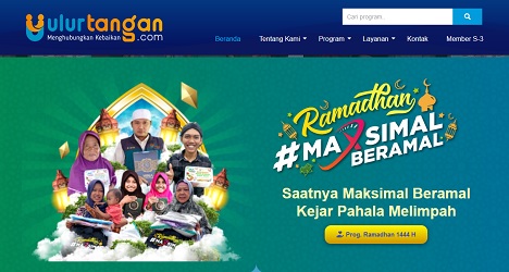 Maksimalkan Ramadhan Anda Dengan Beramal, Yuuk Berdonasi Di Berbagai Program Ulurtangan!